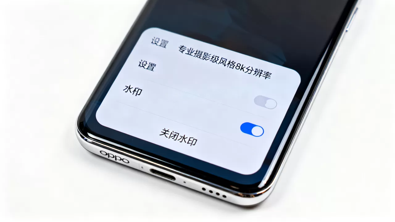 OPPO水印是什么，OPPO手机自带水印怎么关闭
