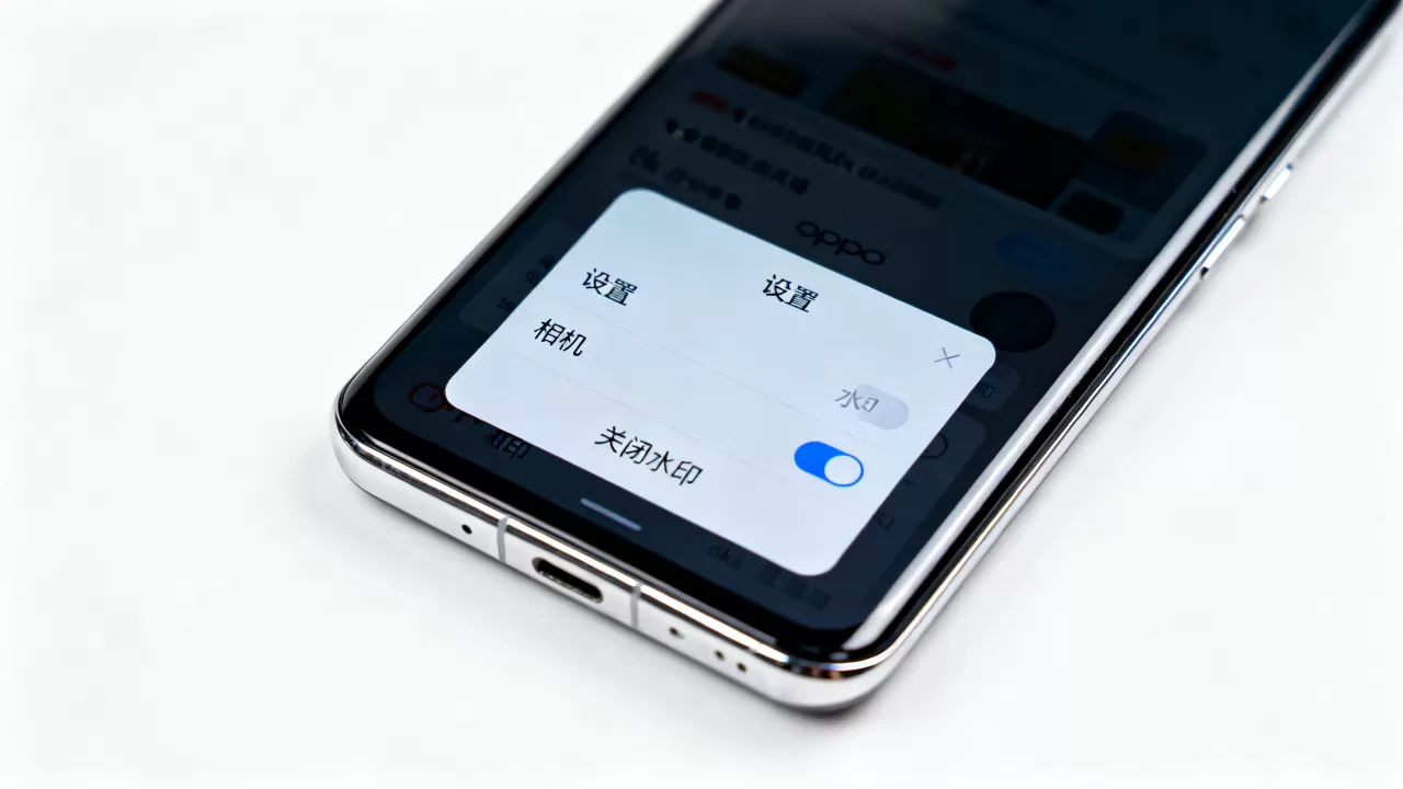OPPO水印是什么，OPPO手机自带水印怎么关闭