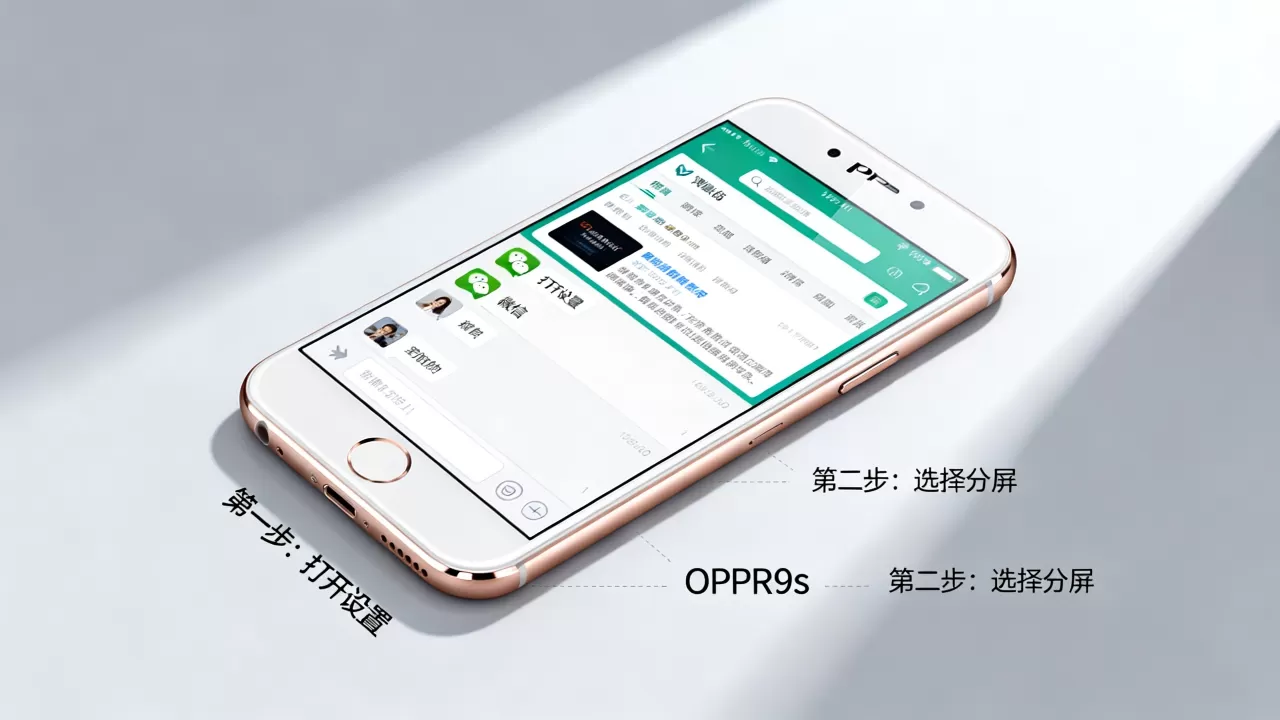 OPPOR9s怎么分屏?如何开启手机分屏功能 OPPOR9s怎么分屏?如何开启手机分屏功能