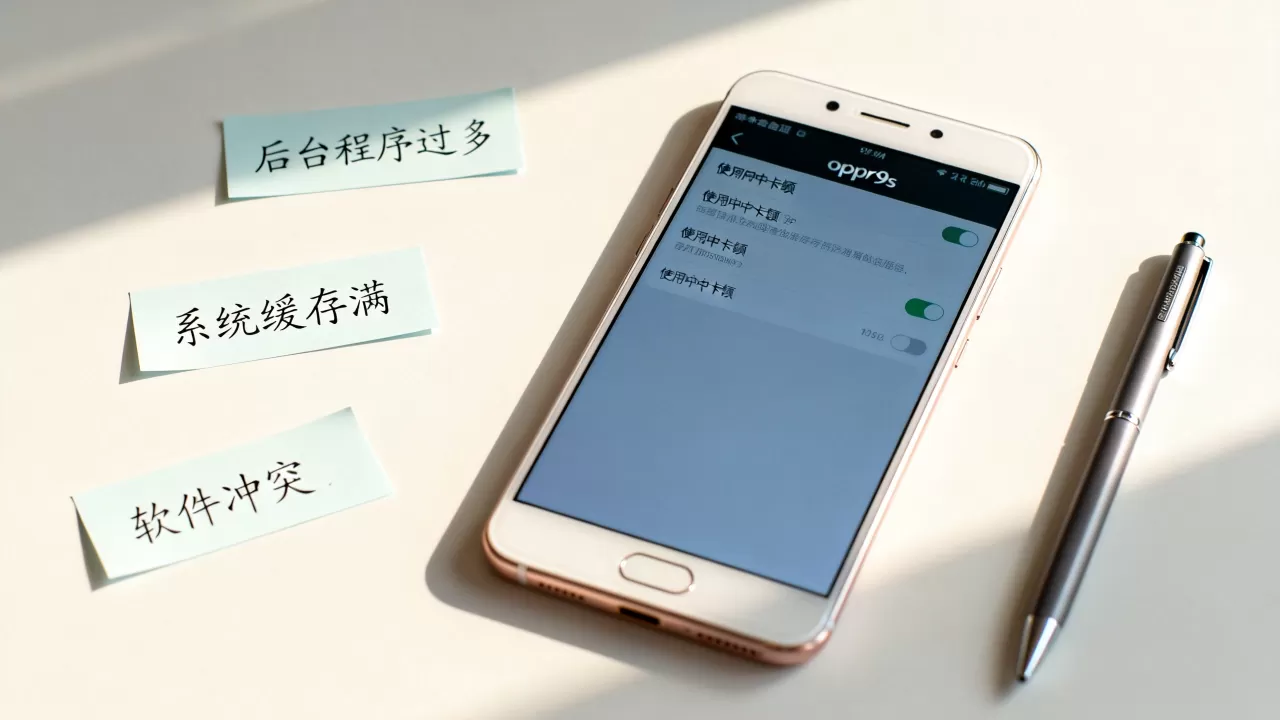 oppor9s为什么卡，oppor9s卡顿解决方法