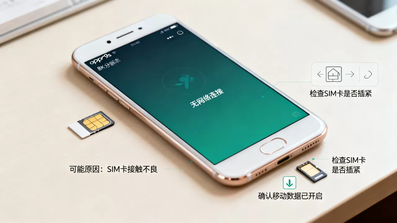 oppor9s什么使不了流量,手机无法连接移动数据原因 oppor9s什么使不了流量,手机无法连接移动数据原因
