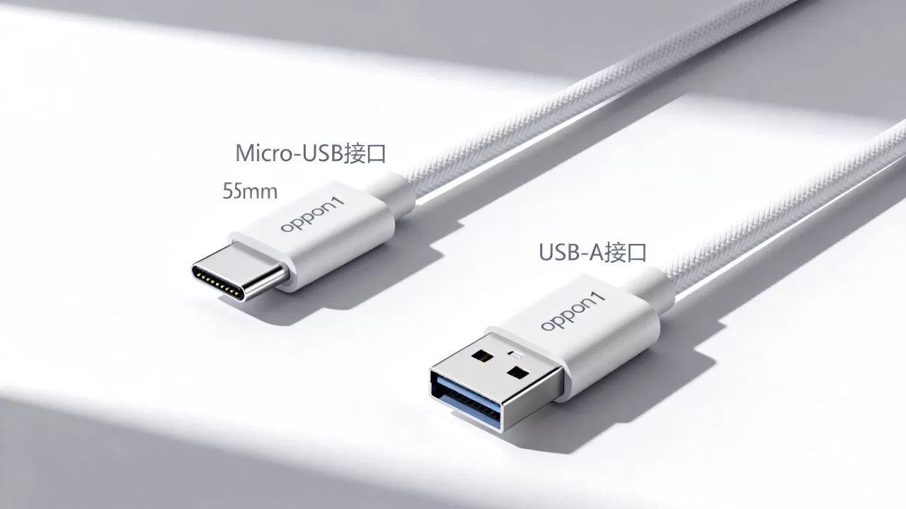 oppon1数据线是什么规格，oppon1手机充电线接口类型