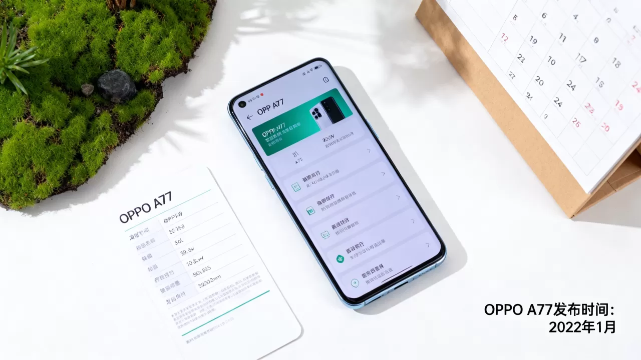 OPPO A77什么时候发布的，OPPO A77发布时间