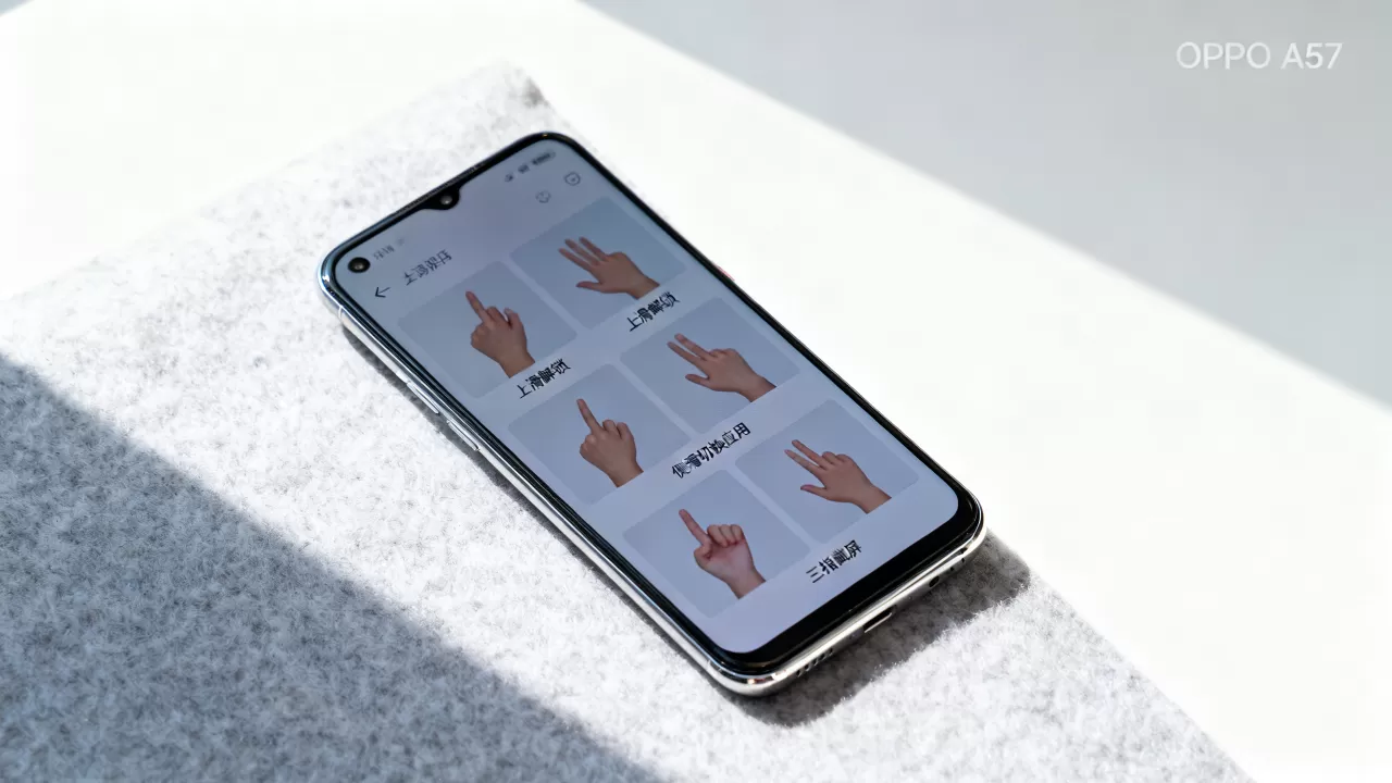 oppoa57有什么手势功能，oppoa57手势操作大全