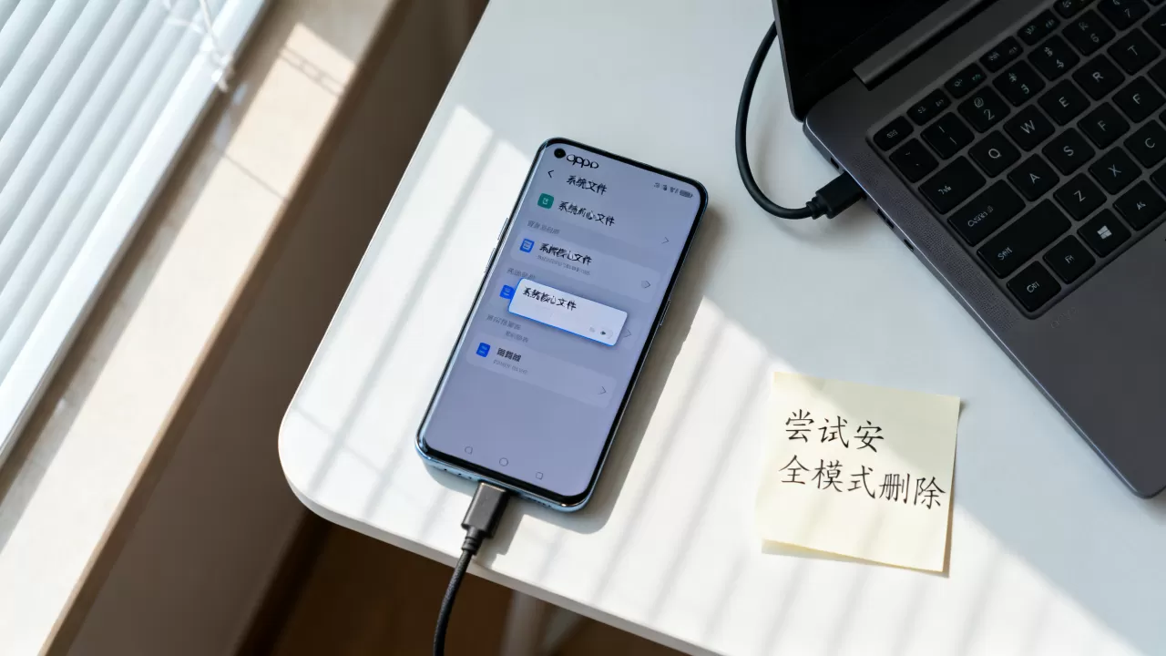 oppo为什么不能删除了，oppo系统文件无法删除怎么办