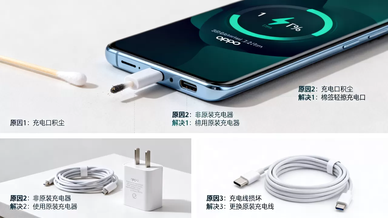 oppo充电慢是什么原因,手机充电速度变慢解决办法 oppo充电慢是什么原因,手机充电速度变慢解决办法