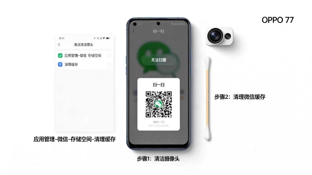 OPPO R7微信无法扫一扫是什么原因,手机扫一扫功能失灵怎么解决 OPPO R7微信无法扫一扫是什么原因,手机扫一扫功能失灵怎么解决
