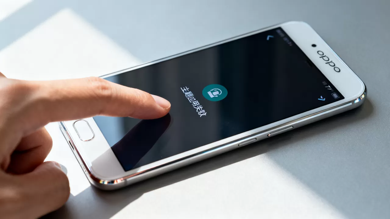 为什么oppo r7的主题应用失败，oppo r7主题应用打不开怎么办