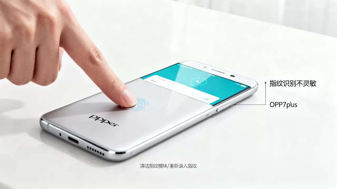 OPPOR7plus指纹识别不好用怎么办，OPPOR7plus指纹失灵
