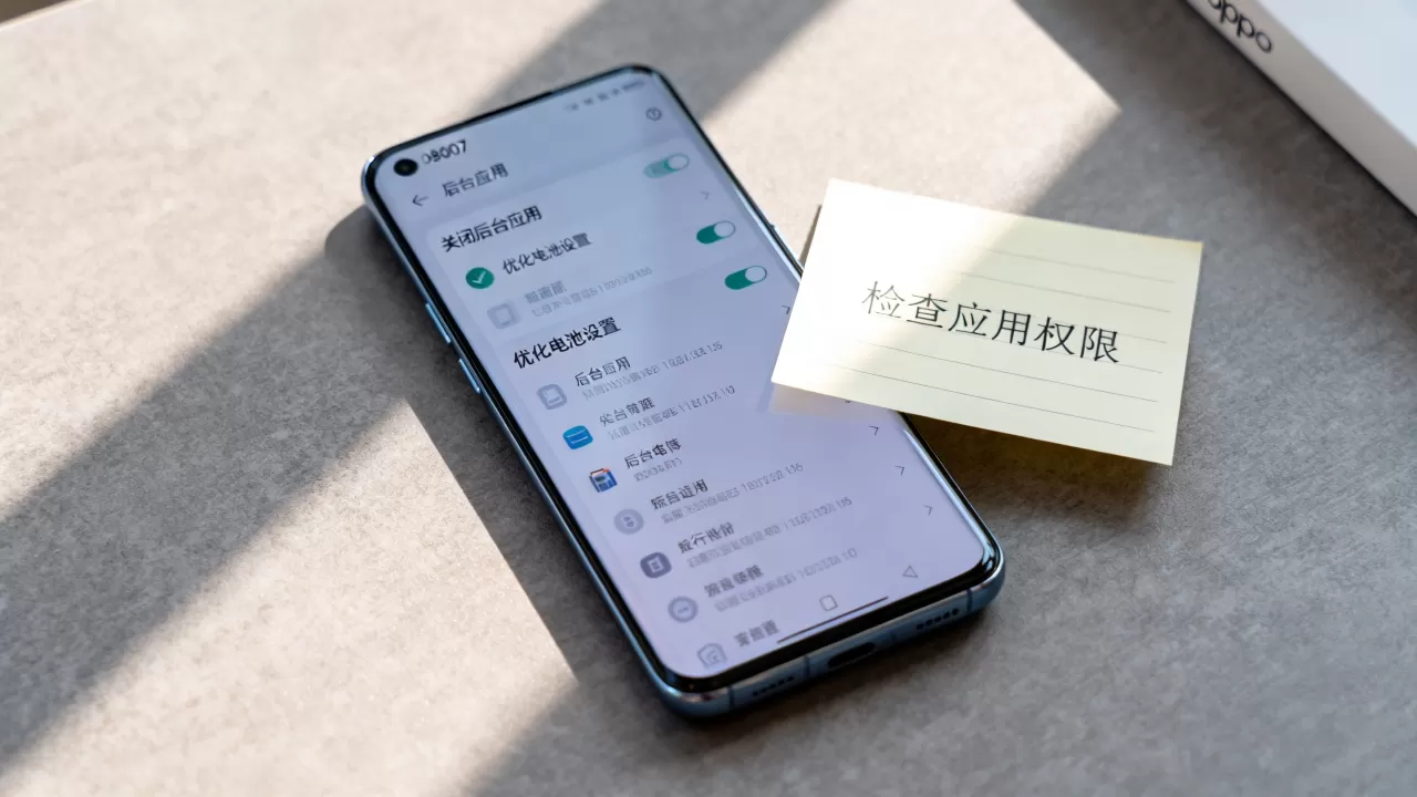 oppo8007为什么不玩也会耗电，手机后台耗电快怎么解决