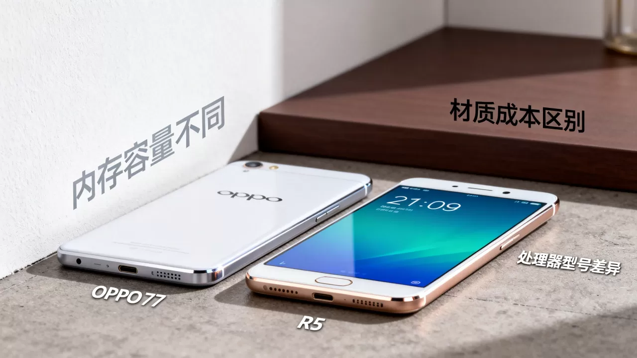 OPPO R7为什么比R5便宜？OPPO R7和R5价格差异原因