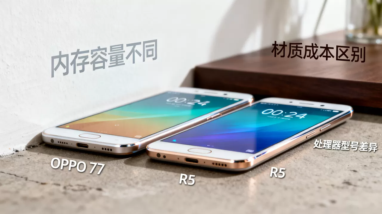 OPPO R7为什么比R5便宜？OPPO R7和R5价格差异原因