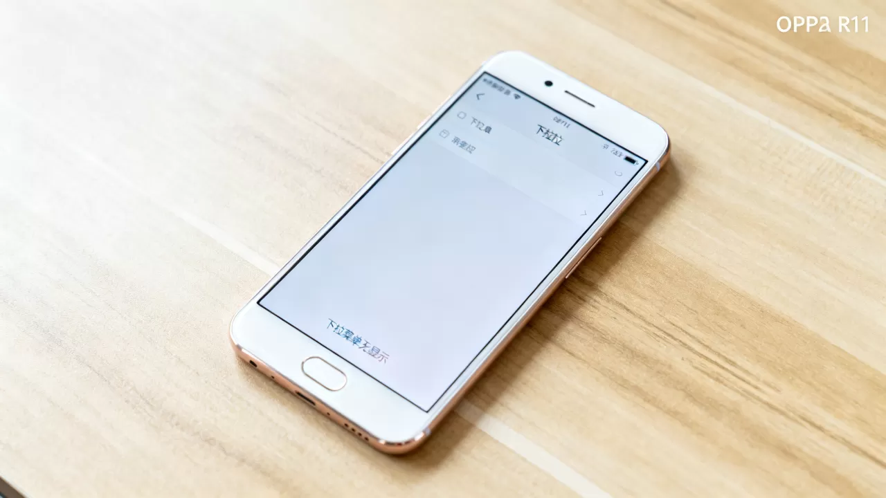 oppor11下拉什么都没有怎么办,OPPO R11下拉菜单不显示 oppor11下拉什么都没有怎么办,OPPO R11下拉菜单不显示