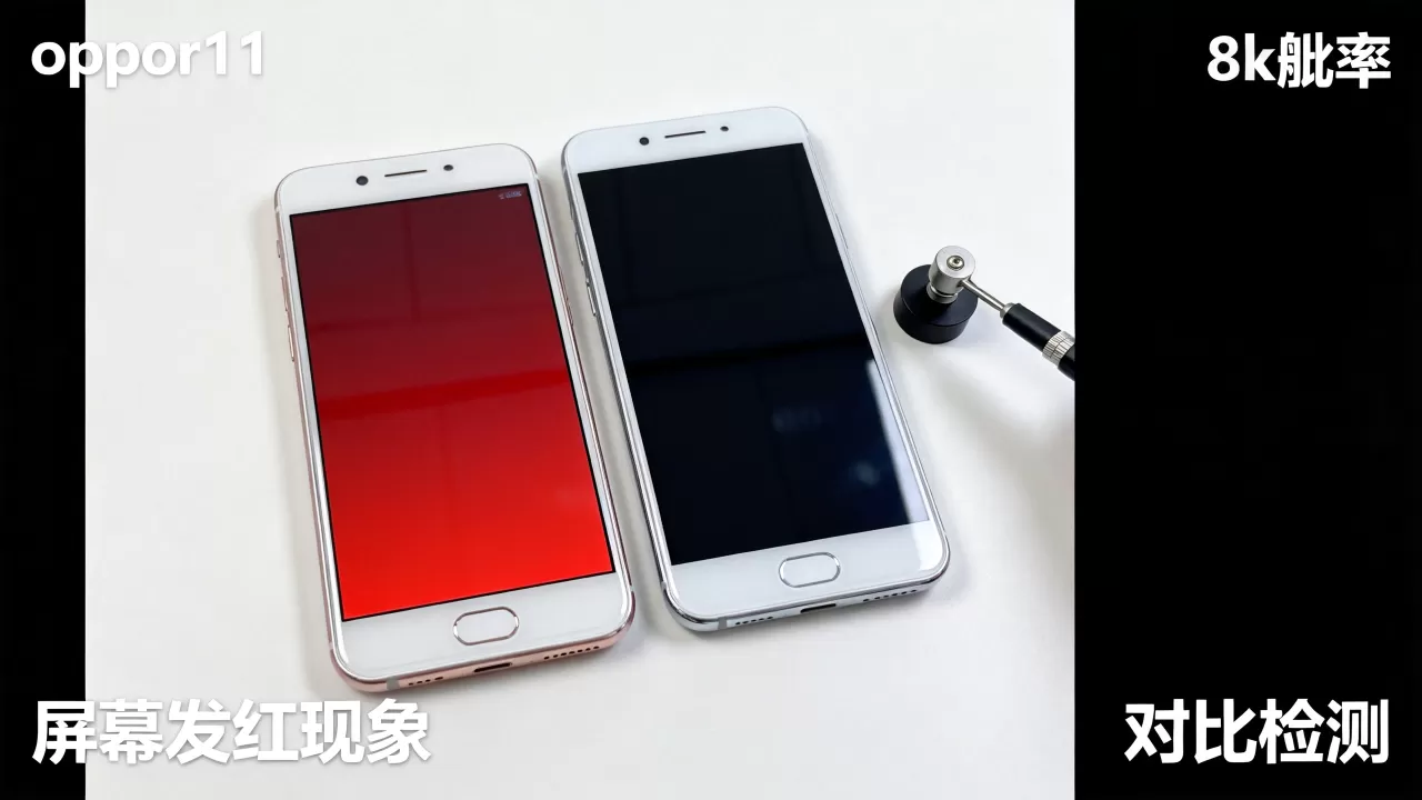 oppor11屏幕为什么发红 oppor11屏幕为什么发红