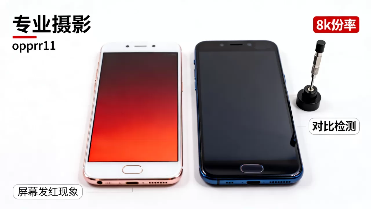 oppor11屏幕为什么发红 oppor11屏幕为什么发红
