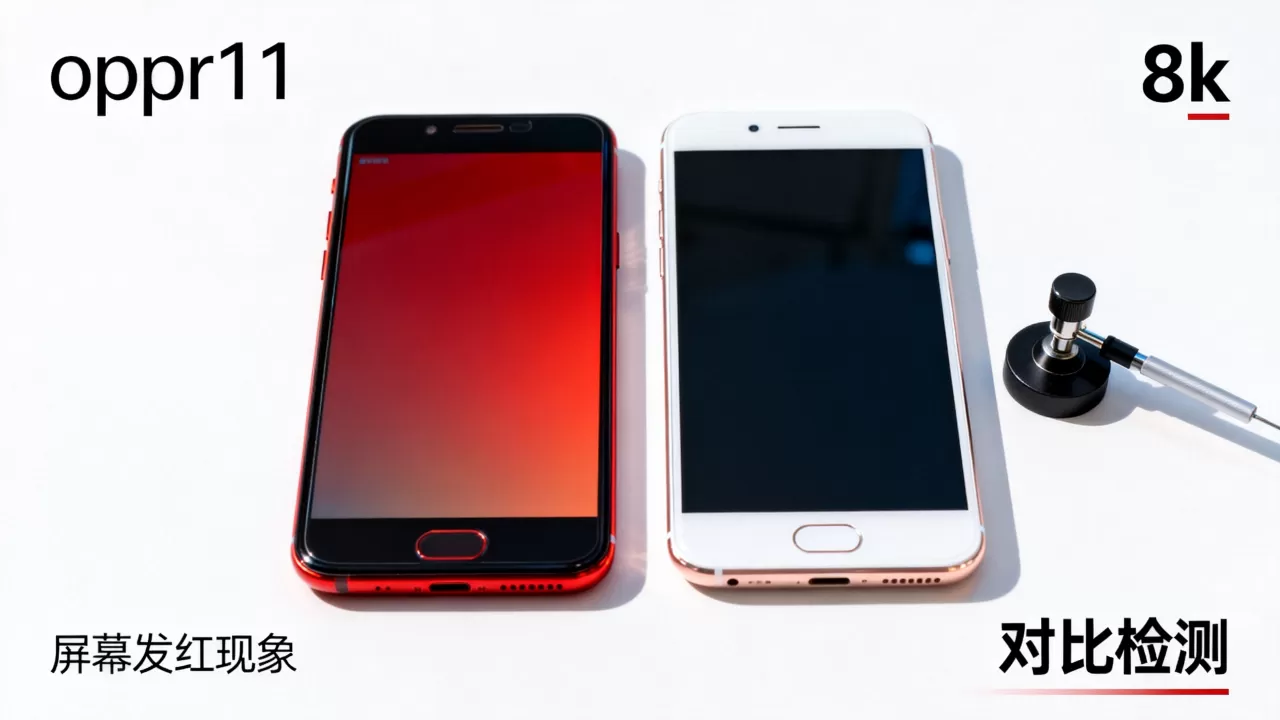 oppor11屏幕为什么发红 oppor11屏幕为什么发红