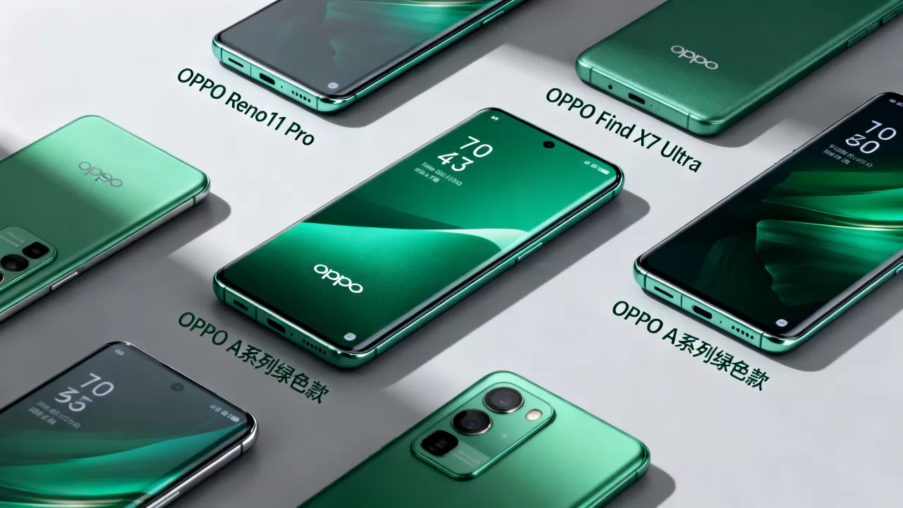 oppo绿色的是什么型号，OPPO手机绿色款有哪些