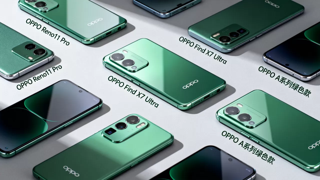 oppo绿色的是什么型号，OPPO手机绿色款有哪些