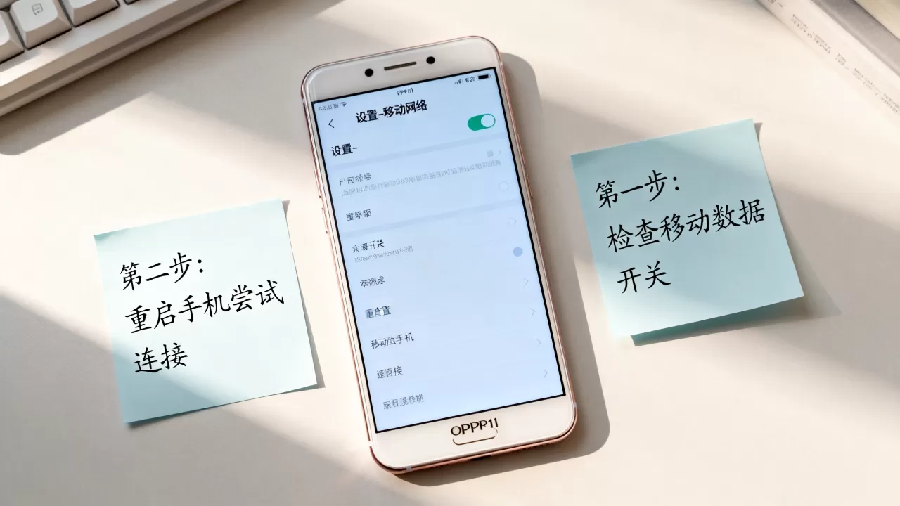 OPPOR11为什么连不起网，手机无法上网怎么解决