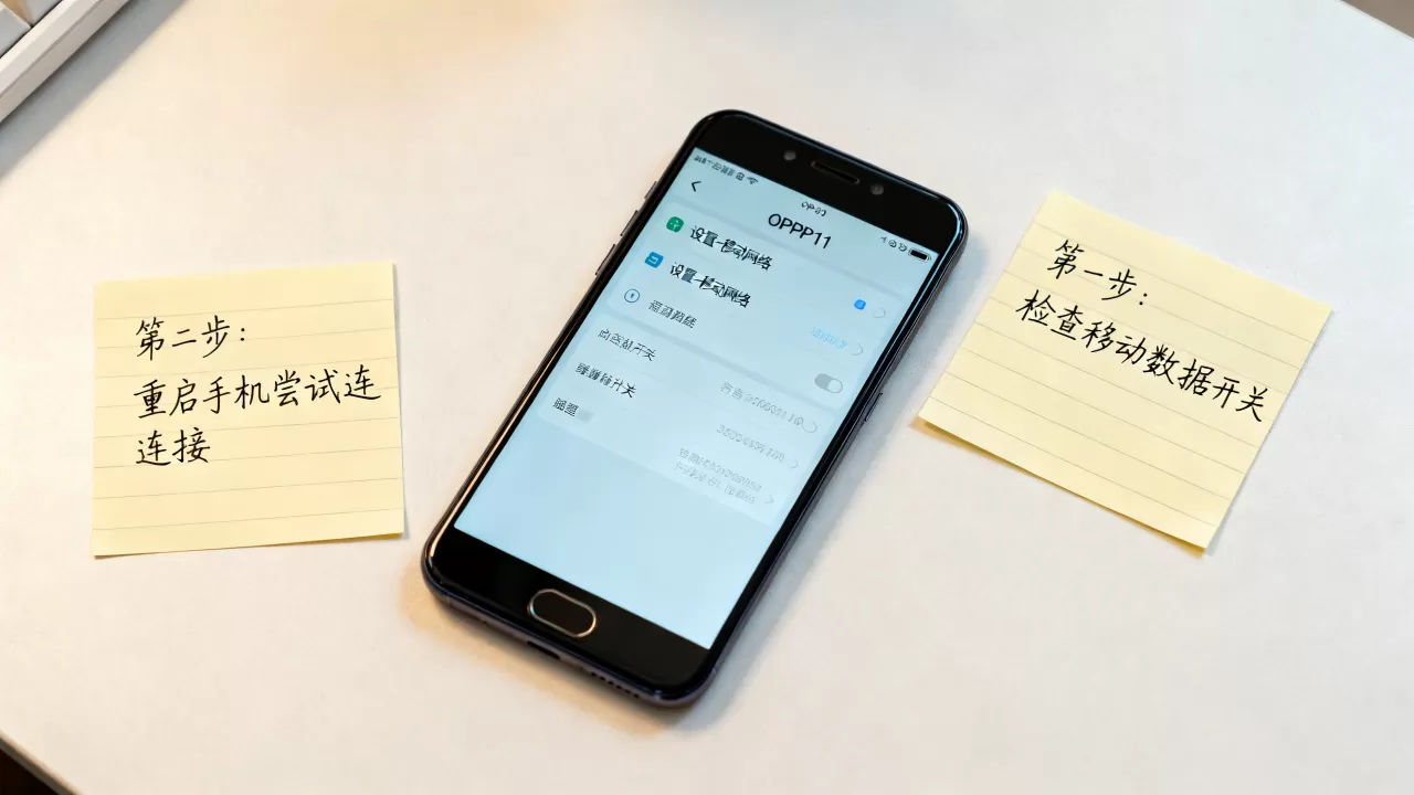 OPPOR11为什么连不起网，手机无法上网怎么解决