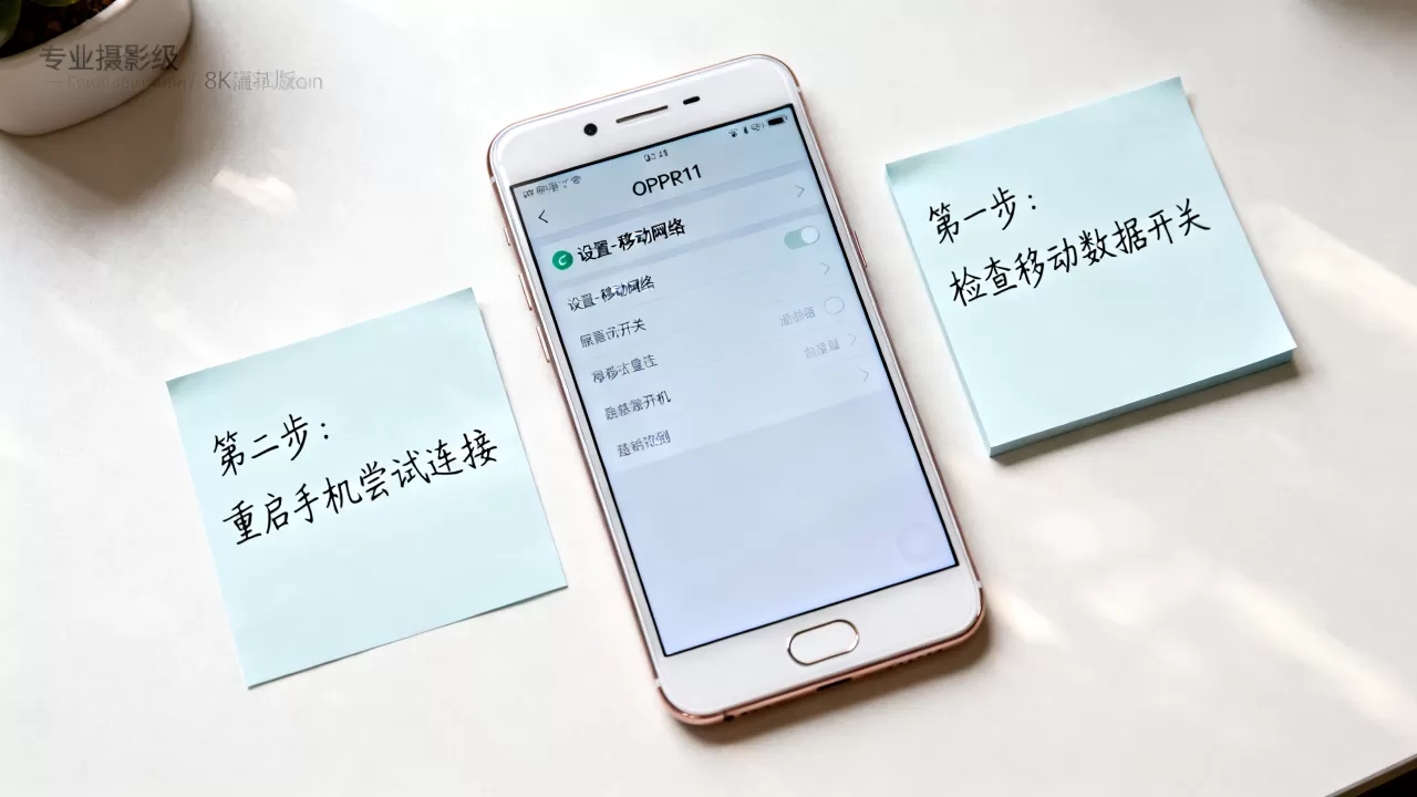 OPPOR11为什么连不起网，手机无法上网怎么解决