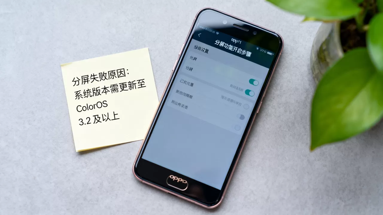 oppor11为什么分屏不了，oppore11怎么开启分屏
