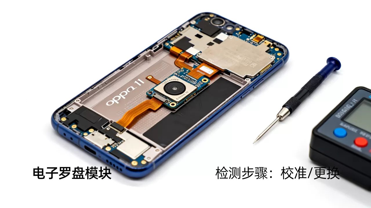 oppor11电子罗盘是什么，oppor11电子罗盘坏了怎么修