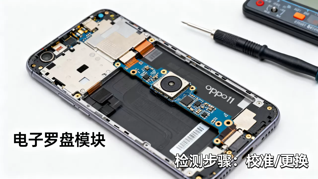 oppor11电子罗盘是什么，oppor11电子罗盘坏了怎么修