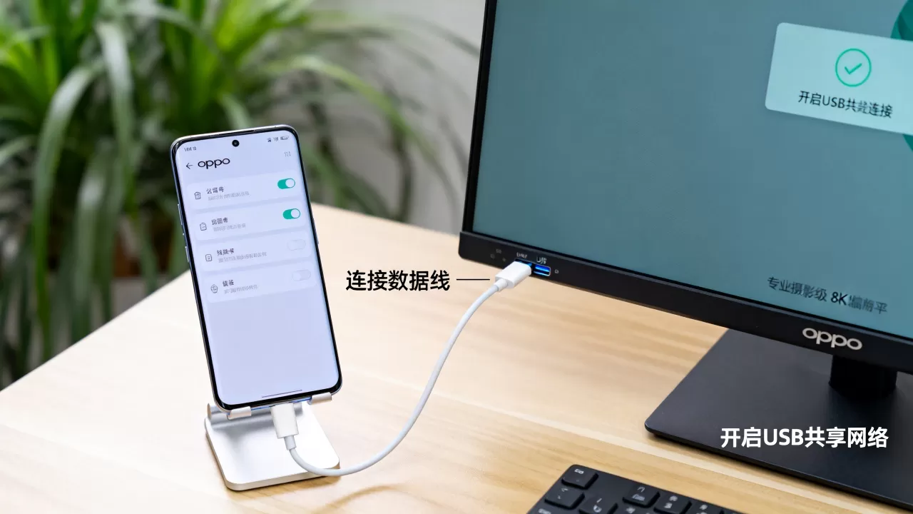 oppo用什么连电脑连接网络,oppo手机连接电脑共享网络 oppo用什么连电脑连接网络,oppo手机连接电脑共享网络