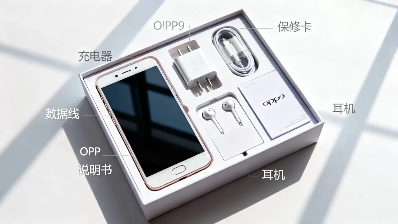 OPPOR9盒子里都有什么,OPPOR9配件清单 OPPOR9盒子里都有什么,OPPOR9配件清单