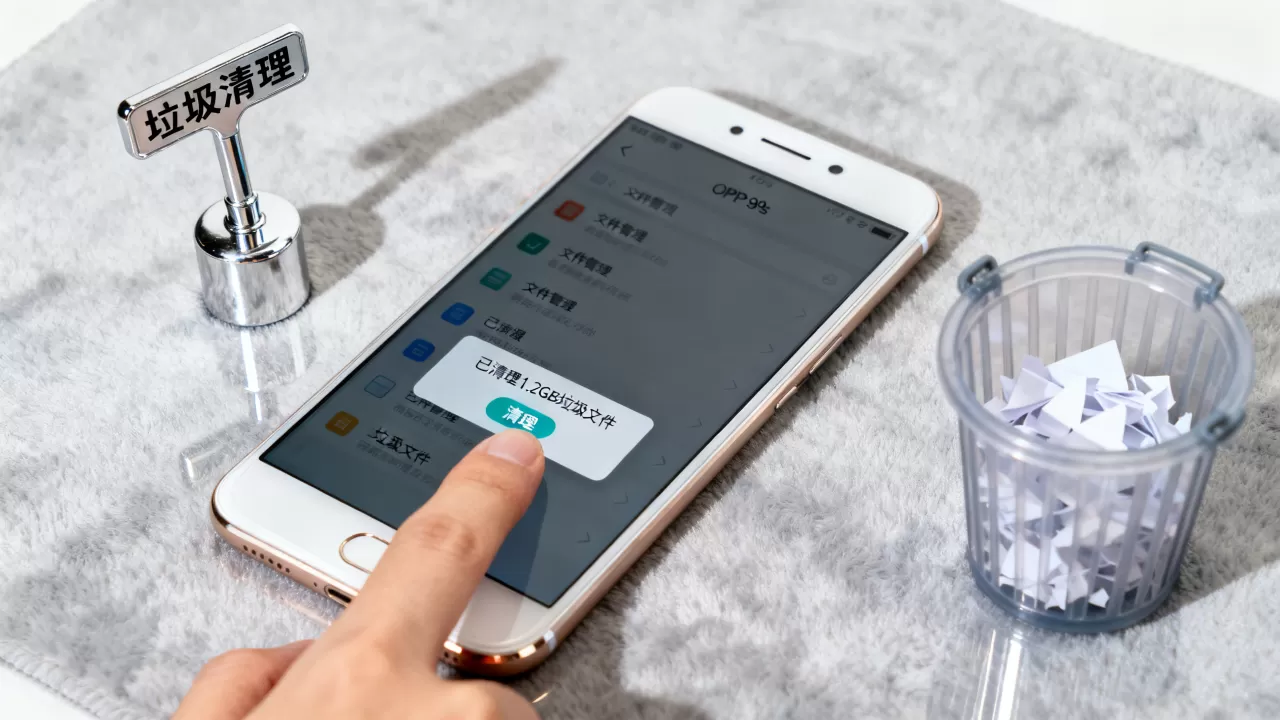 OPPOR9s清理垃圾教程,手机怎么清理垃圾文件 OPPOR9s清理垃圾教程,手机怎么清理垃圾文件