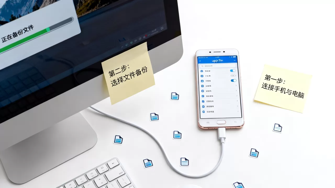 oppor7sm导出到储存设备什么意思，oppore7sm手机文件如何备份到电脑