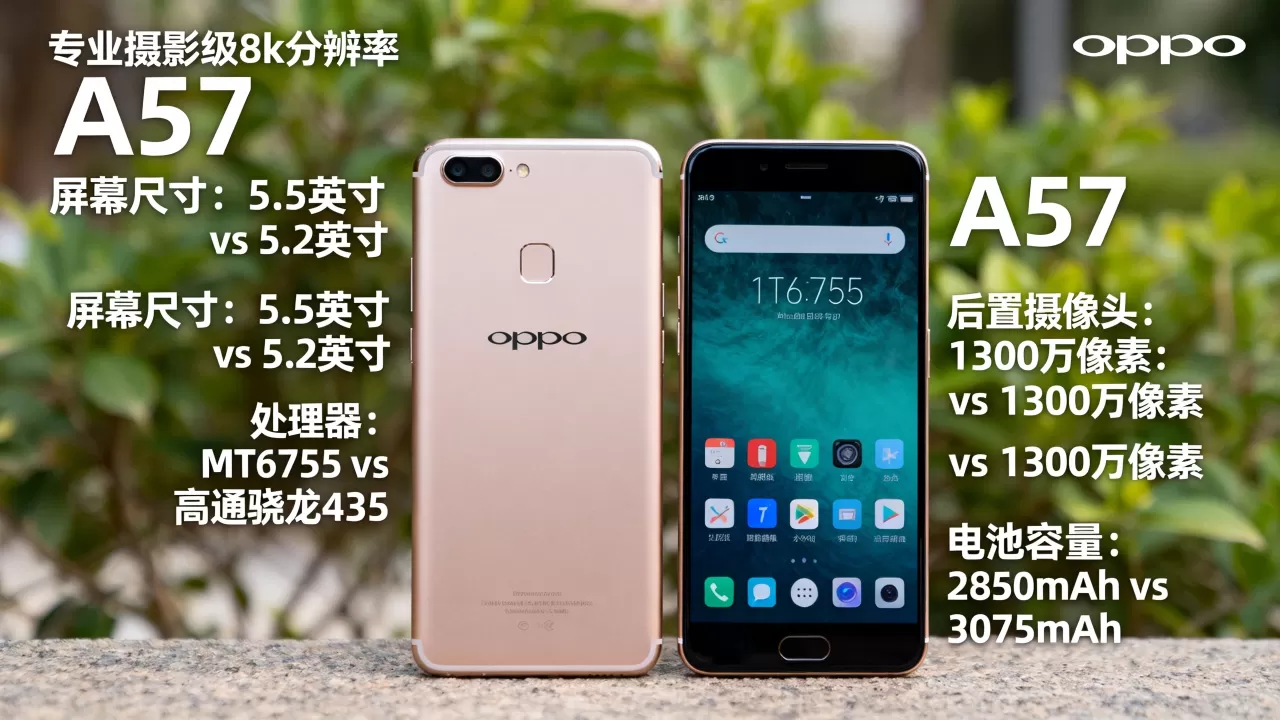 OPPO R9和A57区别是什么?OPPO R9与A57配置参数对比 OPPO R9和A57区别是什么?OPPO R9与A57配置参数对比