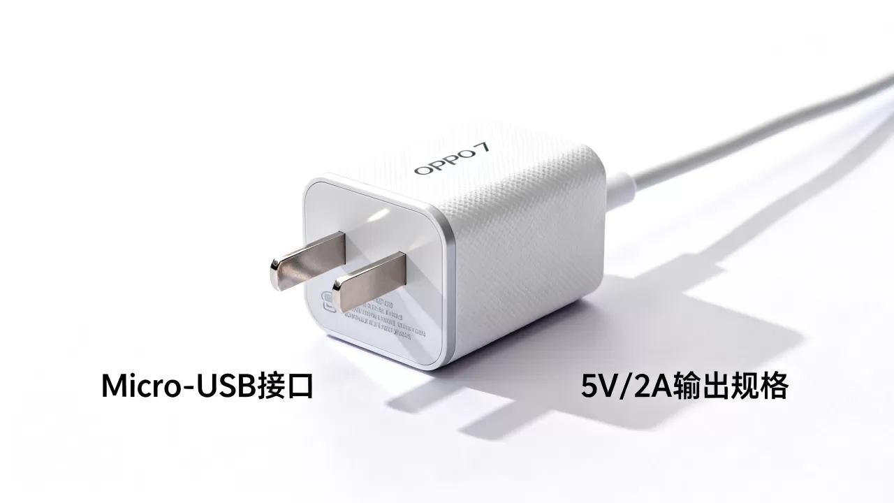 oppor7充电器什么样子，oppor7充电器接口类型