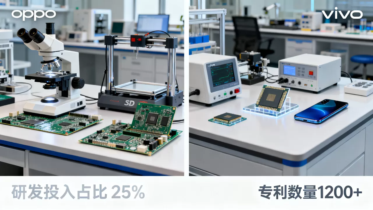 oppo和vivo什么研发,oppo和vivo研发实力对比 oppo和vivo什么研发,oppo和vivo研发实力对比