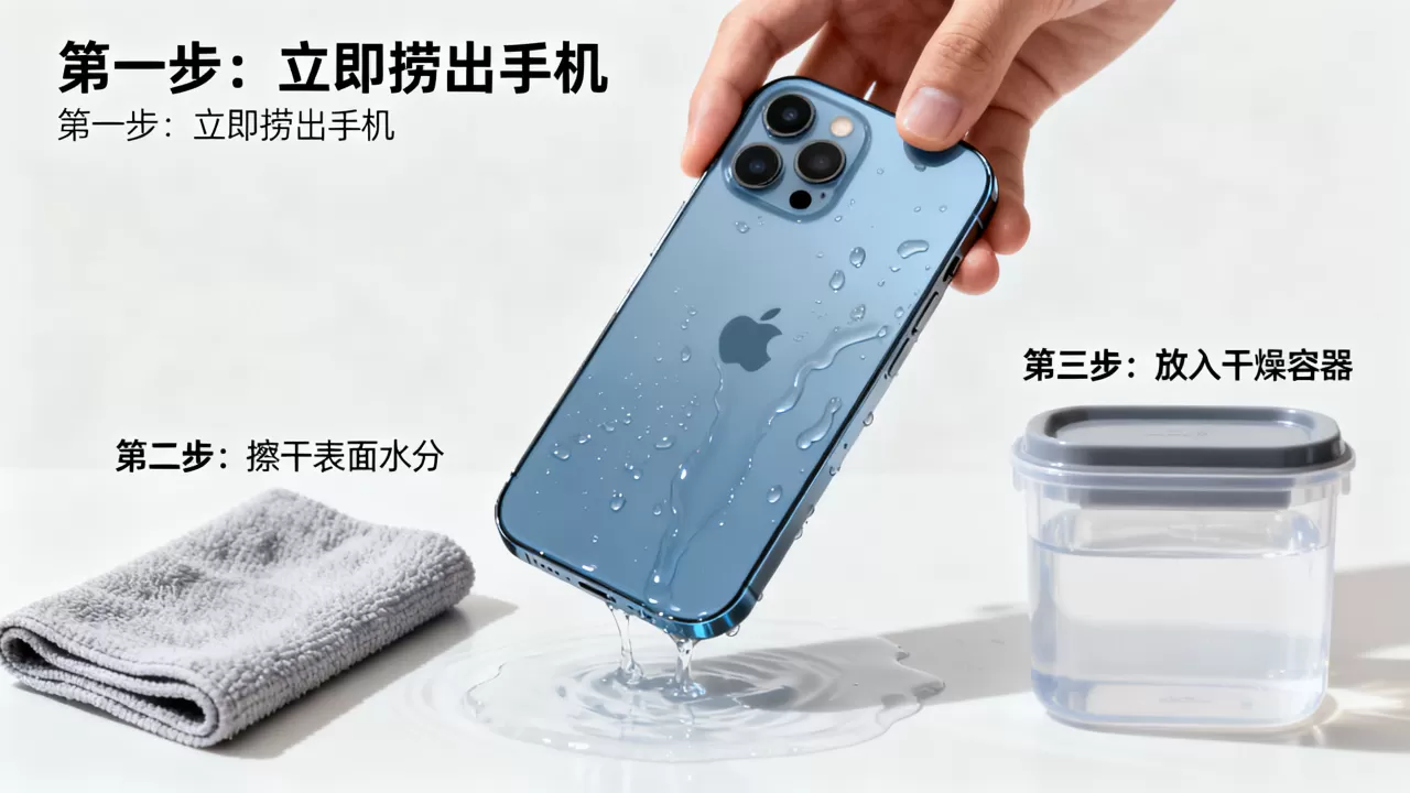 iphone手机掉水里了怎么办,苹果手机进水处理方法 iphone手机掉水里了怎么办,苹果手机进水处理方法