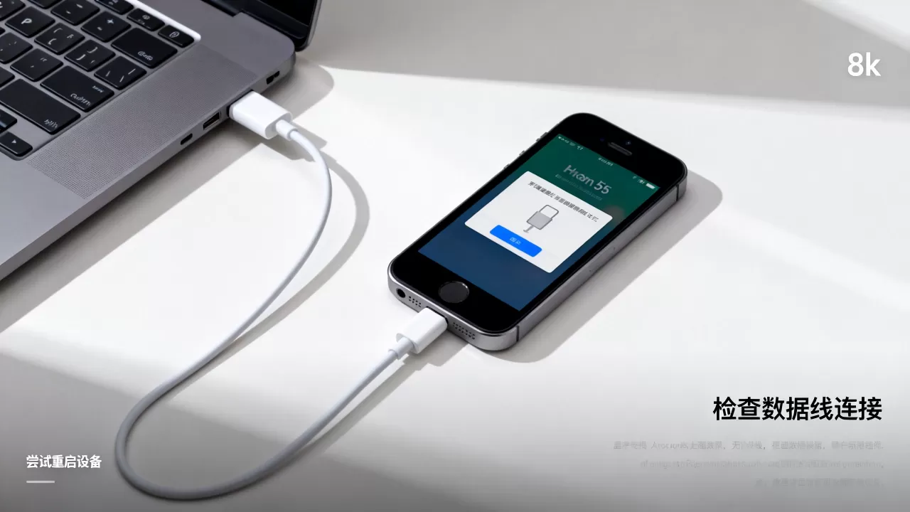 iphone5s无法连接电脑怎么办？iphone5s连电脑没反应