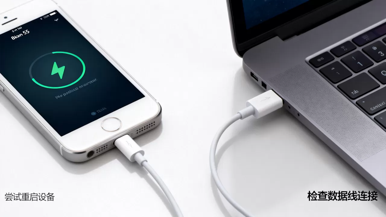 iphone5s无法连接电脑怎么办？iphone5s连电脑没反应