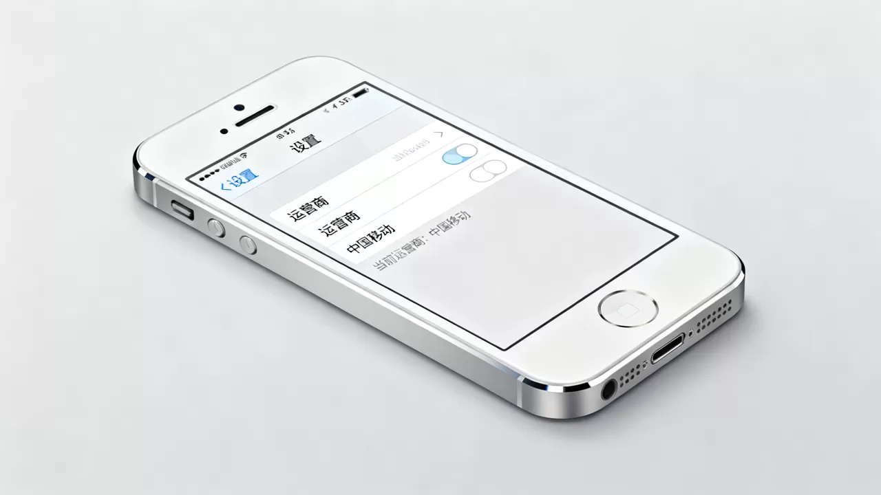 iphone5s查询运营商，iphone5s怎么查运营商