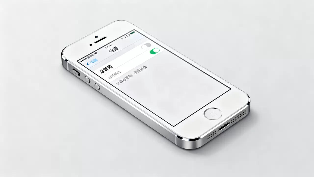 iphone5s查询运营商，iphone5s怎么查运营商
