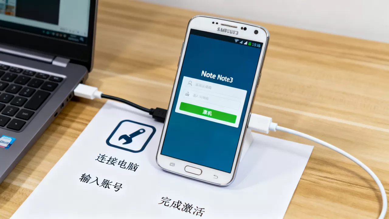 note3刷机清零后怎么激活，note3刷机清零