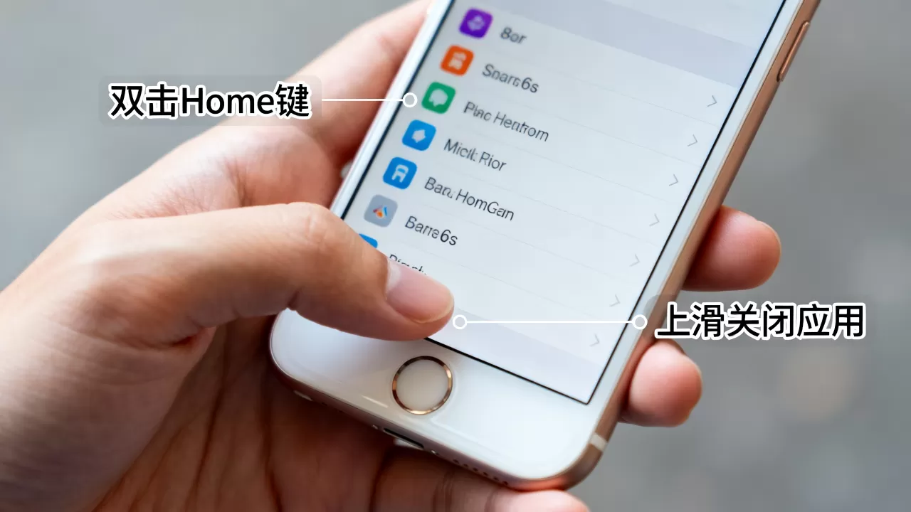 iphone6s怎么关闭后台程序，iphone6s关闭后台程序