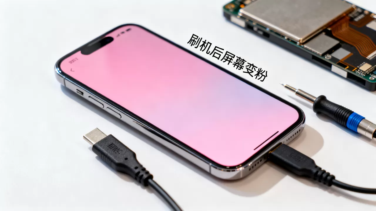 {c8813刷机粉屏},刷机后屏幕变粉是什么原因 {c8813刷机粉屏},刷机后屏幕变粉是什么原因
