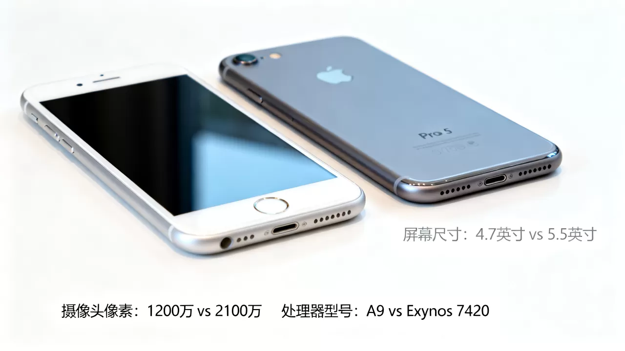 iphone6s和pro5哪个好，iphone6s和pro5对比
