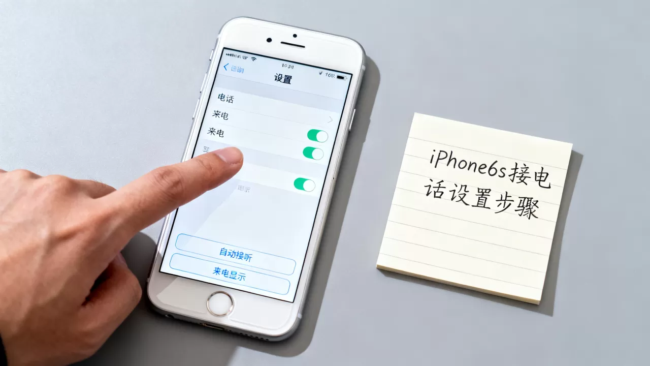 iphone6s接电话怎么设置，iphone6s接电话设置