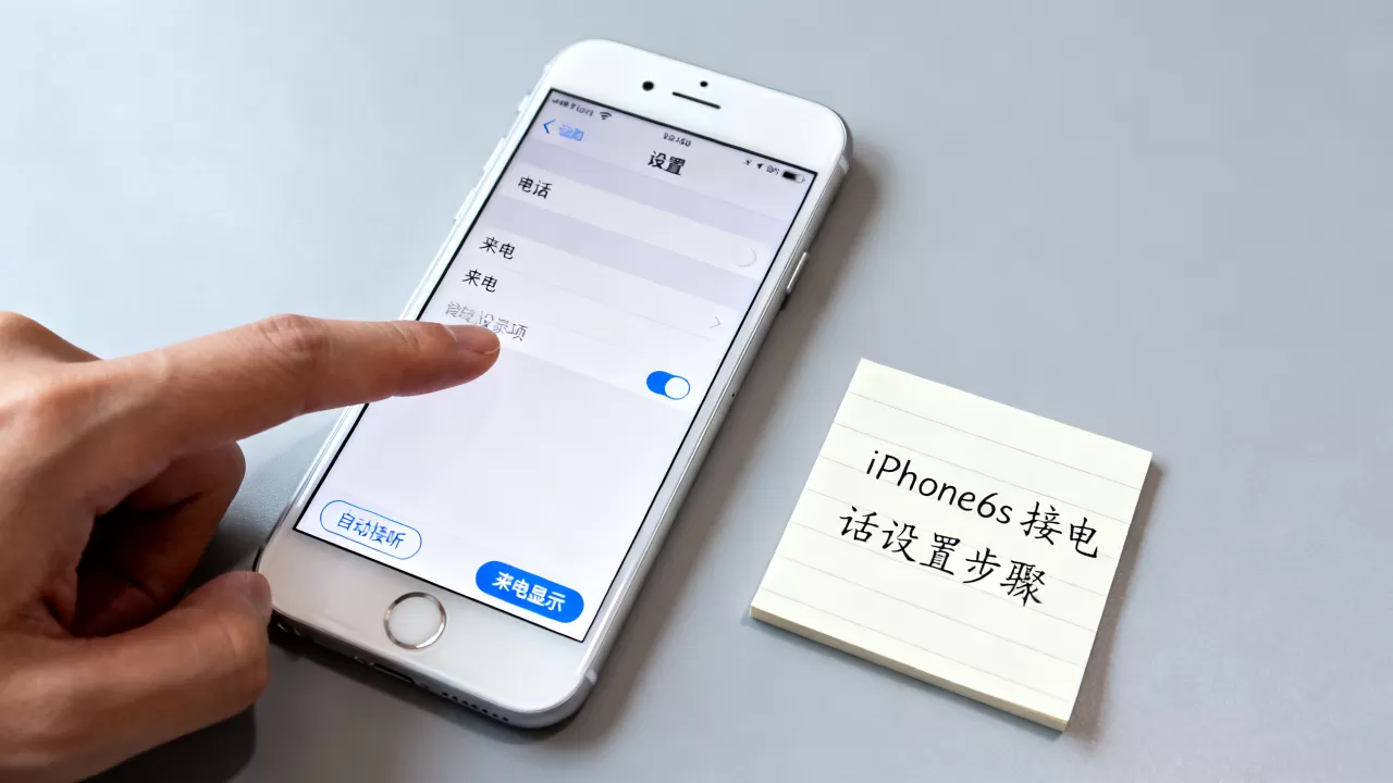 iphone6s接电话怎么设置，iphone6s接电话设置