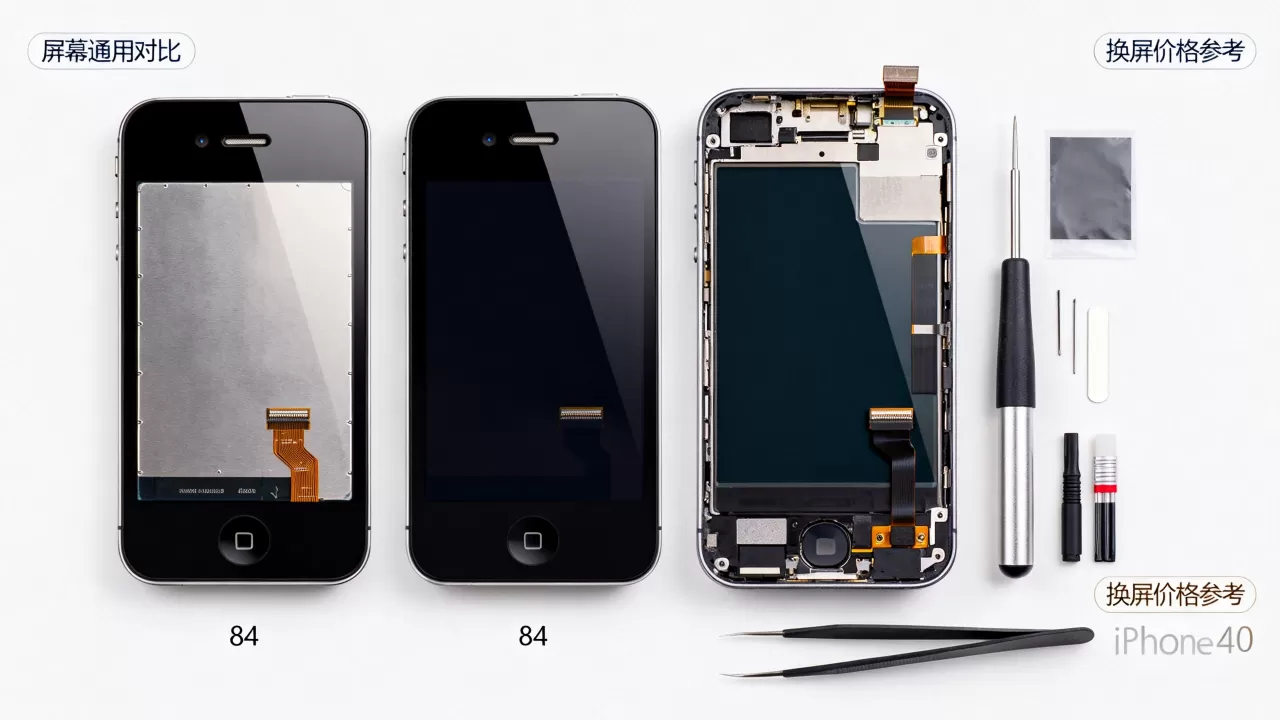iphone4和4s屏幕通用吗?iPhone4s换屏多少钱 iphone4和4s屏幕通用吗?iPhone4s换屏多少钱
