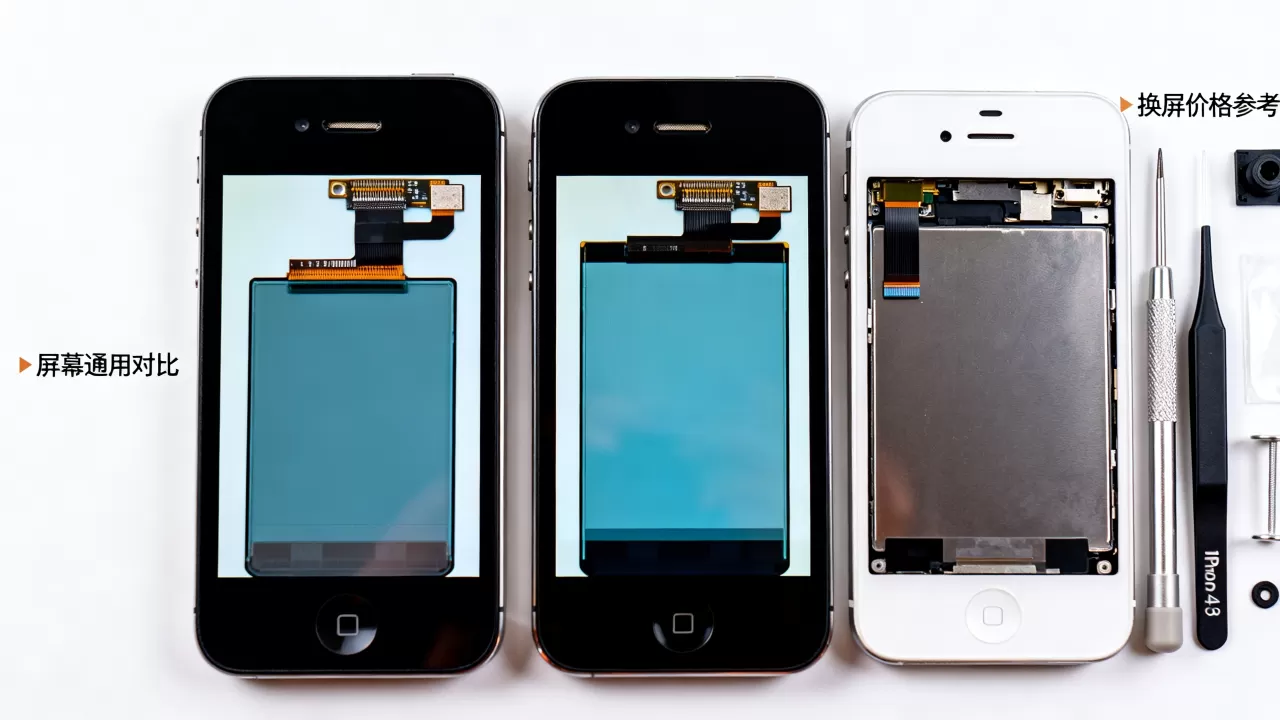 iphone4和4s屏幕通用吗?iPhone4s换屏多少钱 iphone4和4s屏幕通用吗?iPhone4s换屏多少钱