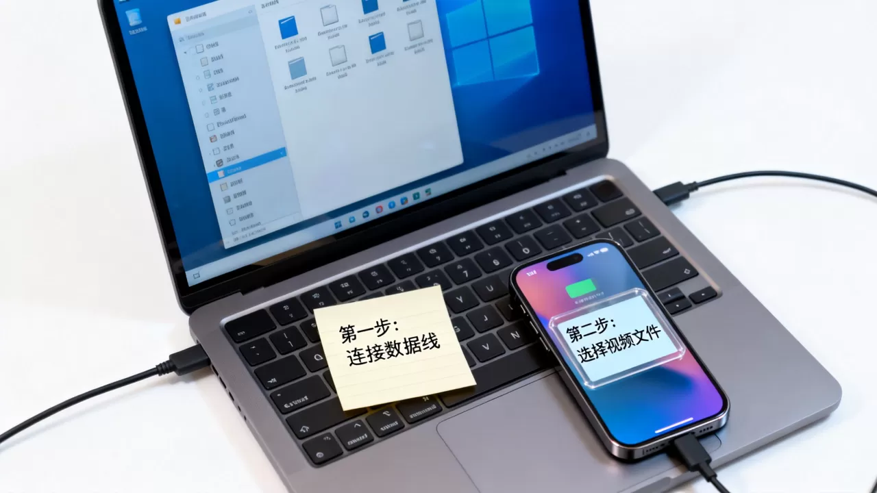 如何把电脑上的视频导入iphone，iphone导入视频方法