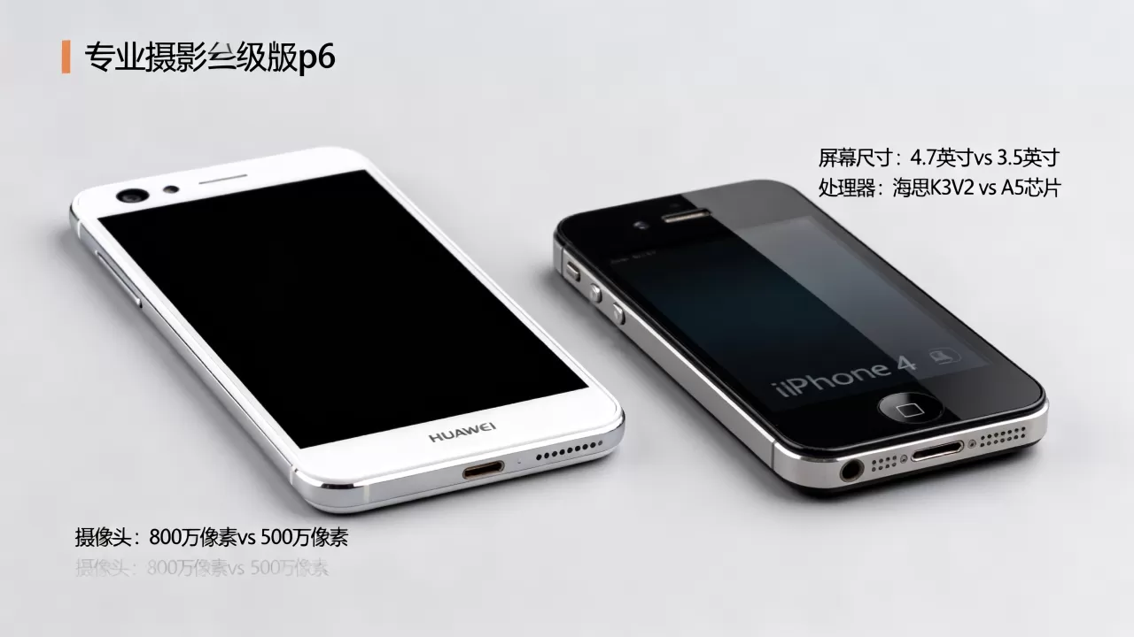 华为p6和iphone4s哪个好用，华为p6和iphone4s对比